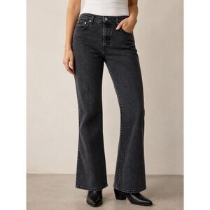 Calvin Klein Jeans Bootcut Black Dark Wash Denim Women's 34 Classic Fit